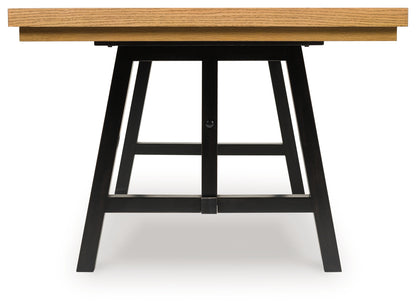 Galliden Extension Dining Table and 6 Chairs - D841D11