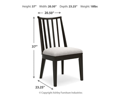 Galliden Extension Dining Table and 6 Chairs - D841D11