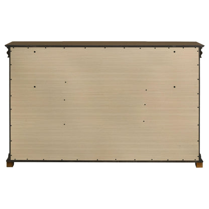 Garland 11-drawer Bedroom Dresser Cabinet Brown Cherry - 205303