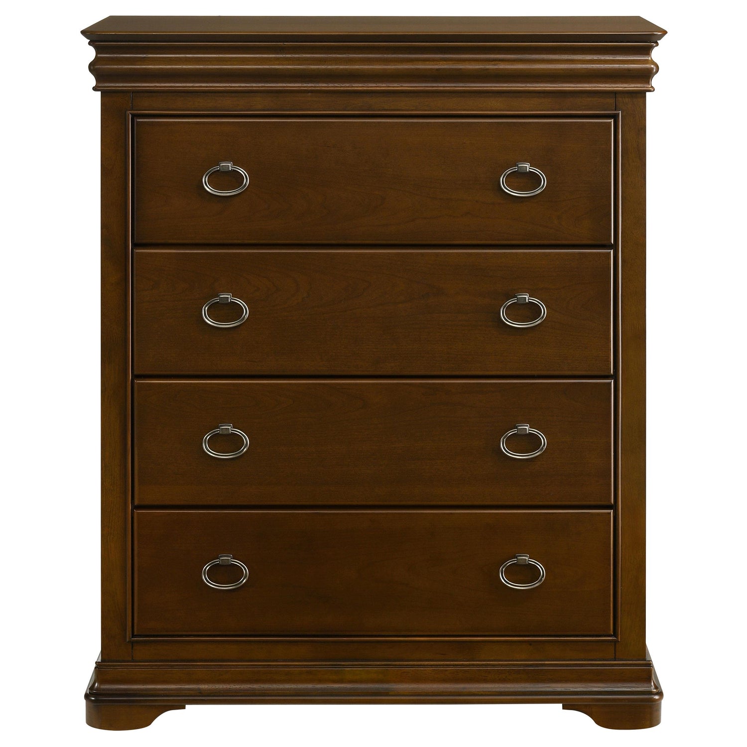 Garland 4-drawer Bedroom Chest of Drawers Brown Cherry - 205305