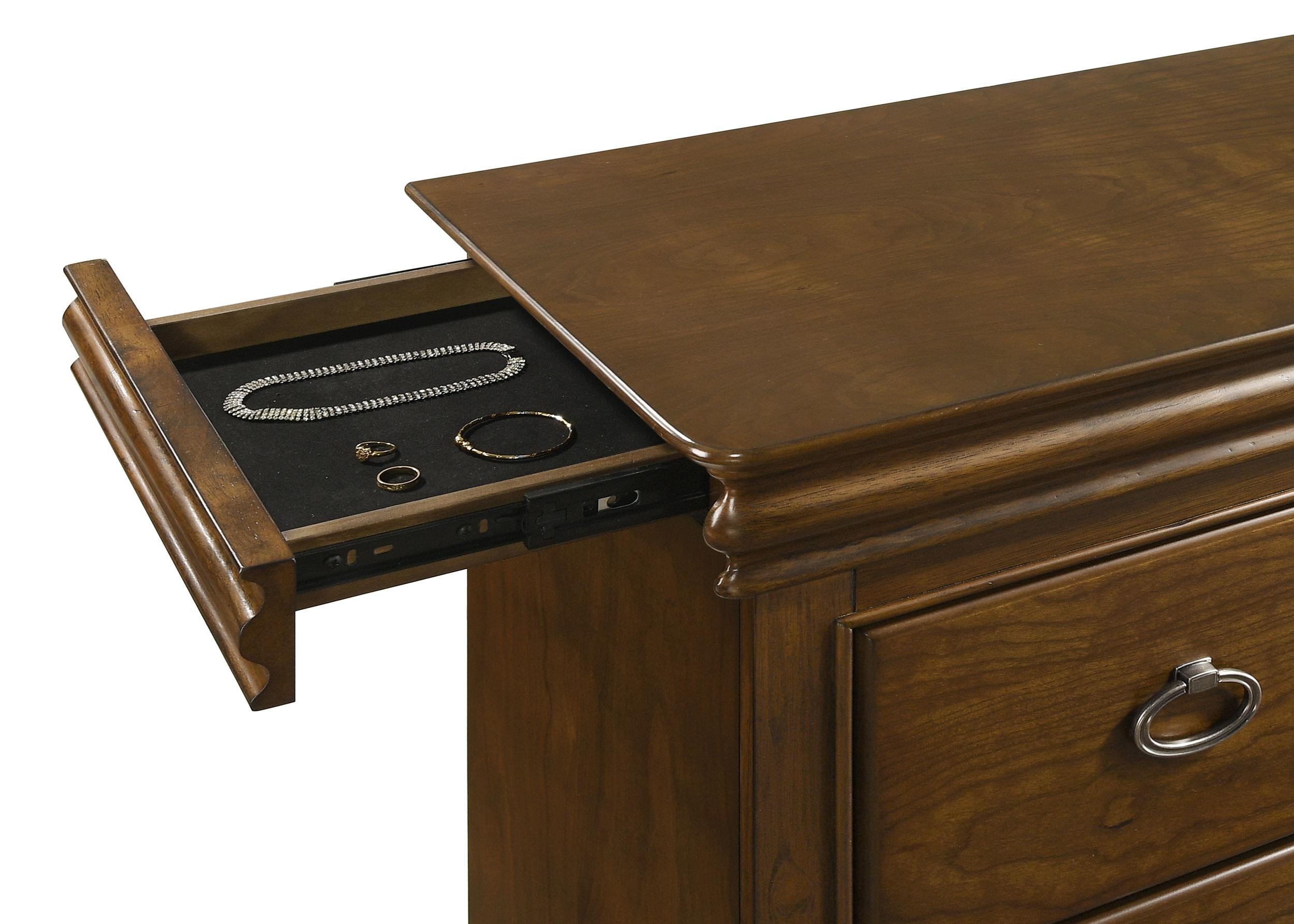Garland 5-piece Queen Bedroom Set Brown Cherry - 205301Q-S5