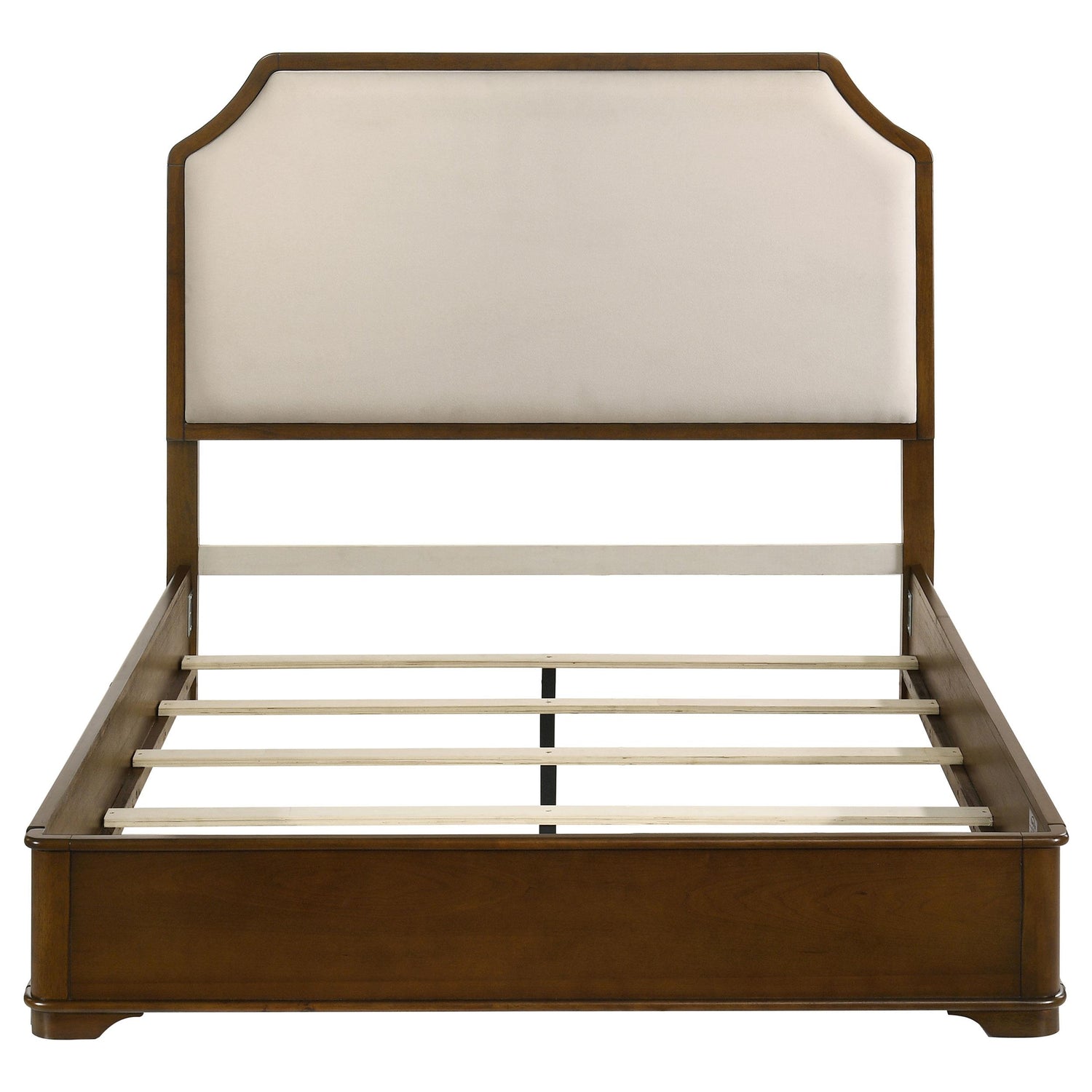 Garland 58-inch Eastern King Panel Bed Cream Brown Cherry - 205301KE