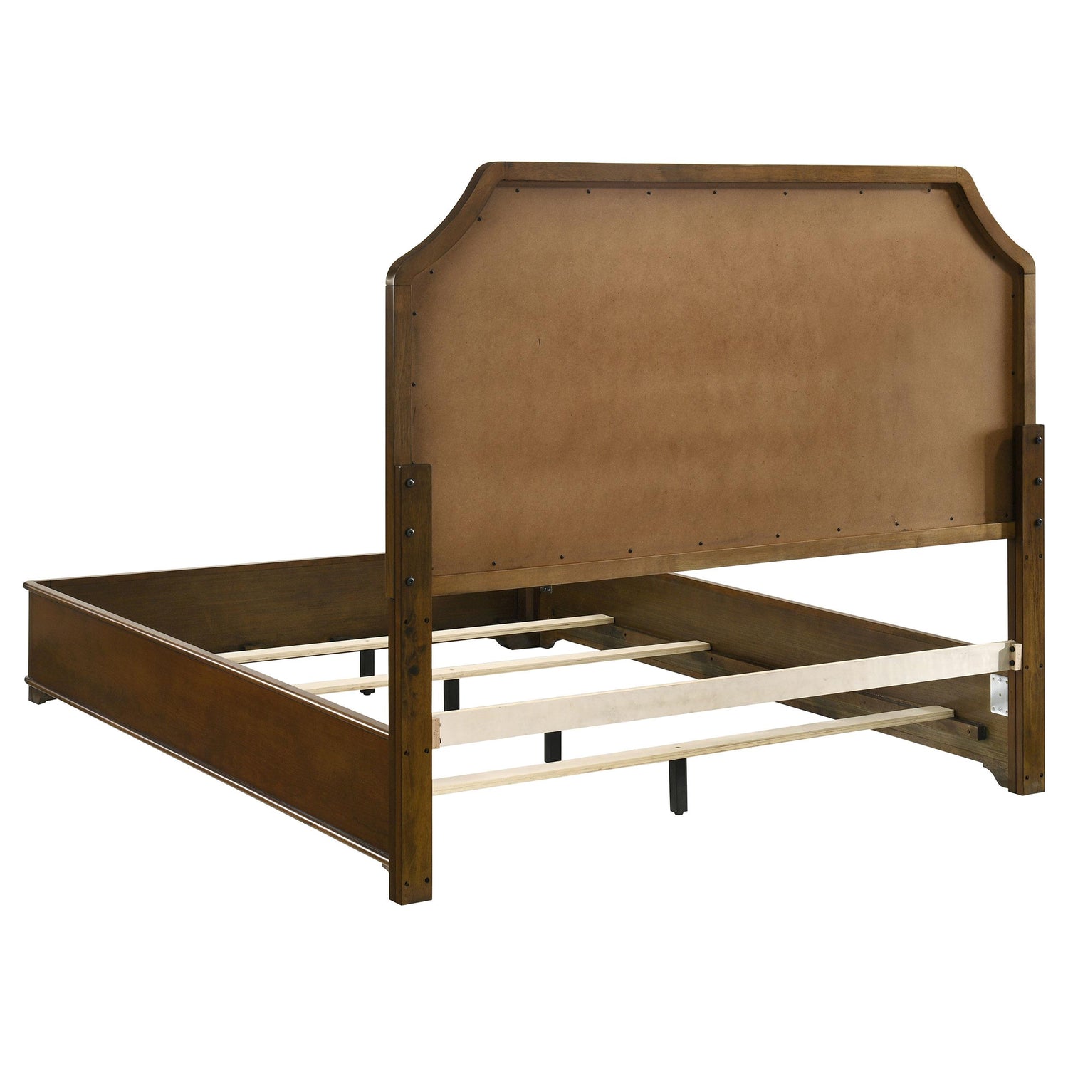Garland 58-inch Queen Panel Bed Cream and Brown Cherry - 205301Q