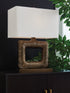 Garronby Antique Brass Finish Table Lamp - L207604