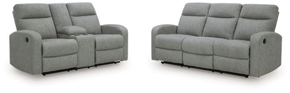 Gauntlet Reclining Sofa and Loveseat - PC42204U1