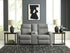 Gauntlet Sterling Reclining Loveseat with Console - PC4220494
