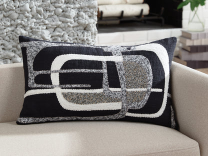 Gavrileigh Black/Gray/Ivory Pillow (Set of 4) - A1001113