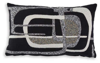 Gavrileigh Black/Gray/Ivory Pillow (Set of 4) - A1001113