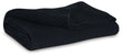 Gayelery Black Throw - A1001086T