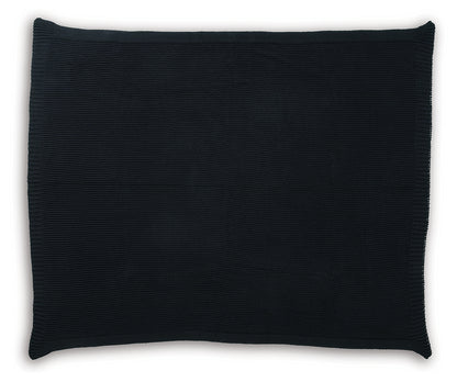 Gayelery Black Throw - A1001086T