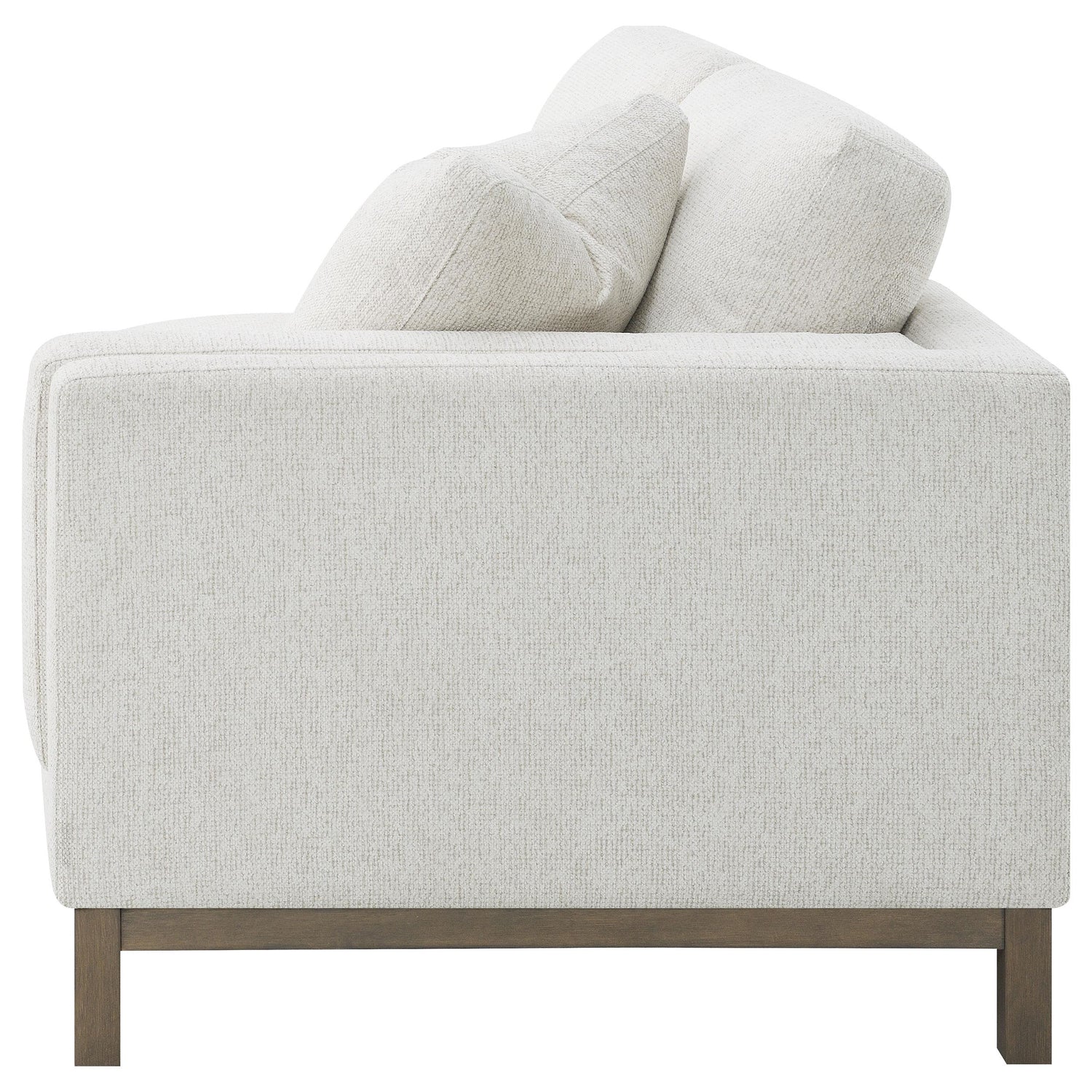 Geneva Boucle Upholstered Sectional Chaise Sofa Sand - 551777
