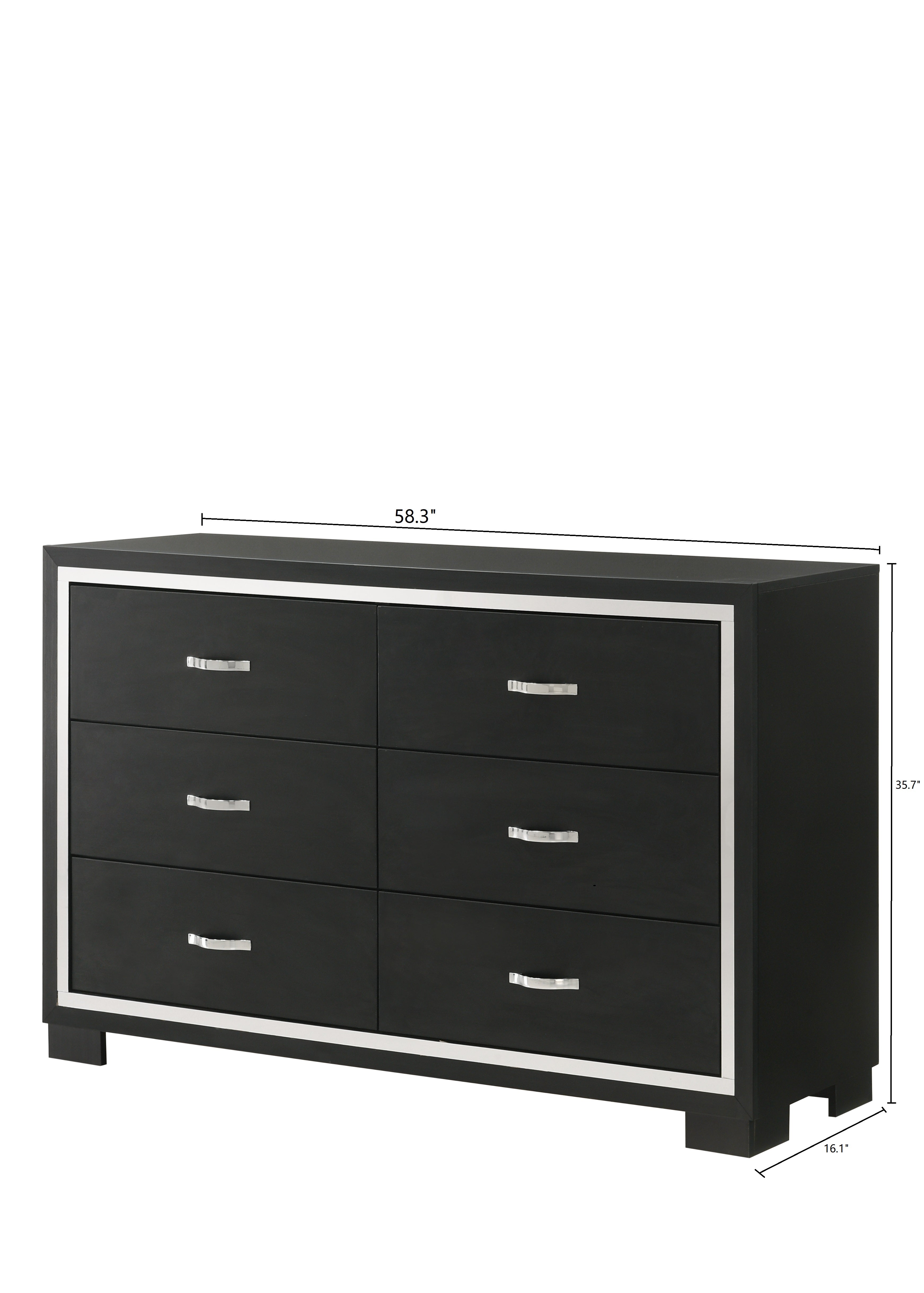 Gennro Black Corduroy Upholstered Panel Bedroom Set - SET | B9295-Q-HBFB | B9295-KQ-RAIL | B9295-2 | B9295-4 - Bien Home Furniture &amp; Electronics