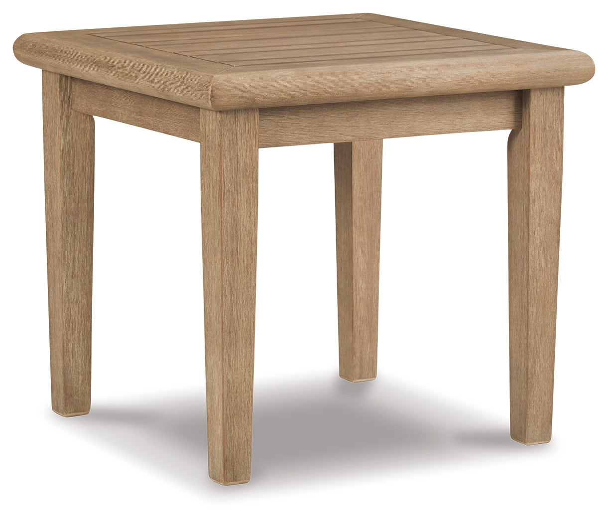 Gerianne Outdoor Coffee Table with 2 End Tables in Grayish Brown - PKG008818