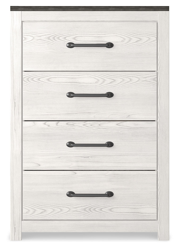 Gerridan Full Panel Bed and Chest - B1190B36