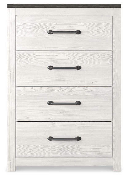 Gerridan Full Panel Bed and Chest - B1190B36