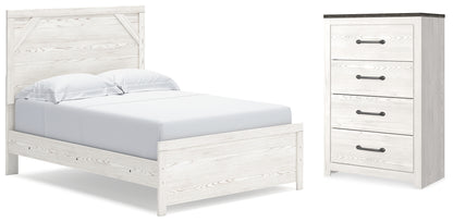 Gerridan Full Panel Bed and Chest - B1190B36
