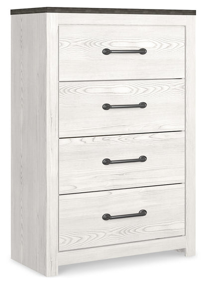 Gerridan Full Panel Bed and Chest - B1190B36