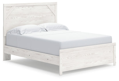 Gerridan Queen Panel Bed, Dresser and Nightstand - B1190B38