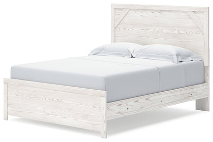 Gerridan Queen Panel Bed, Dresser and Nightstand - B1190B38