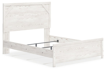 Gerridan Queen Panel Bed, Dresser and Nightstand - B1190B38