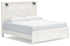 Gerridan White/Gray King Panel Bed, Chest and 2 Nightstands - B1190B25