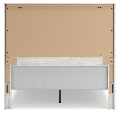 Gerridan White/Gray Queen Panel Bed, Dresser, Chest and Nightstand - B1190B26
