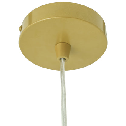 Glacier Pendant Lamp - Oak + Natural + Gold - PNL04102501