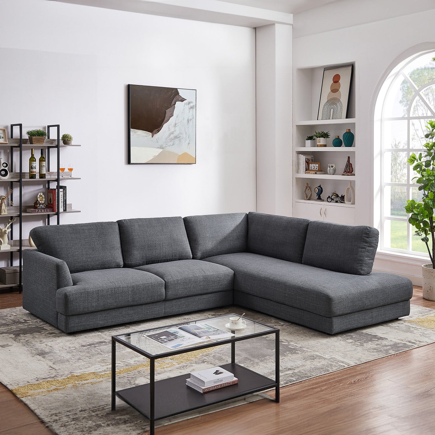 Glander  Cozy Sectional Sofa Right Facing - SEC02901204