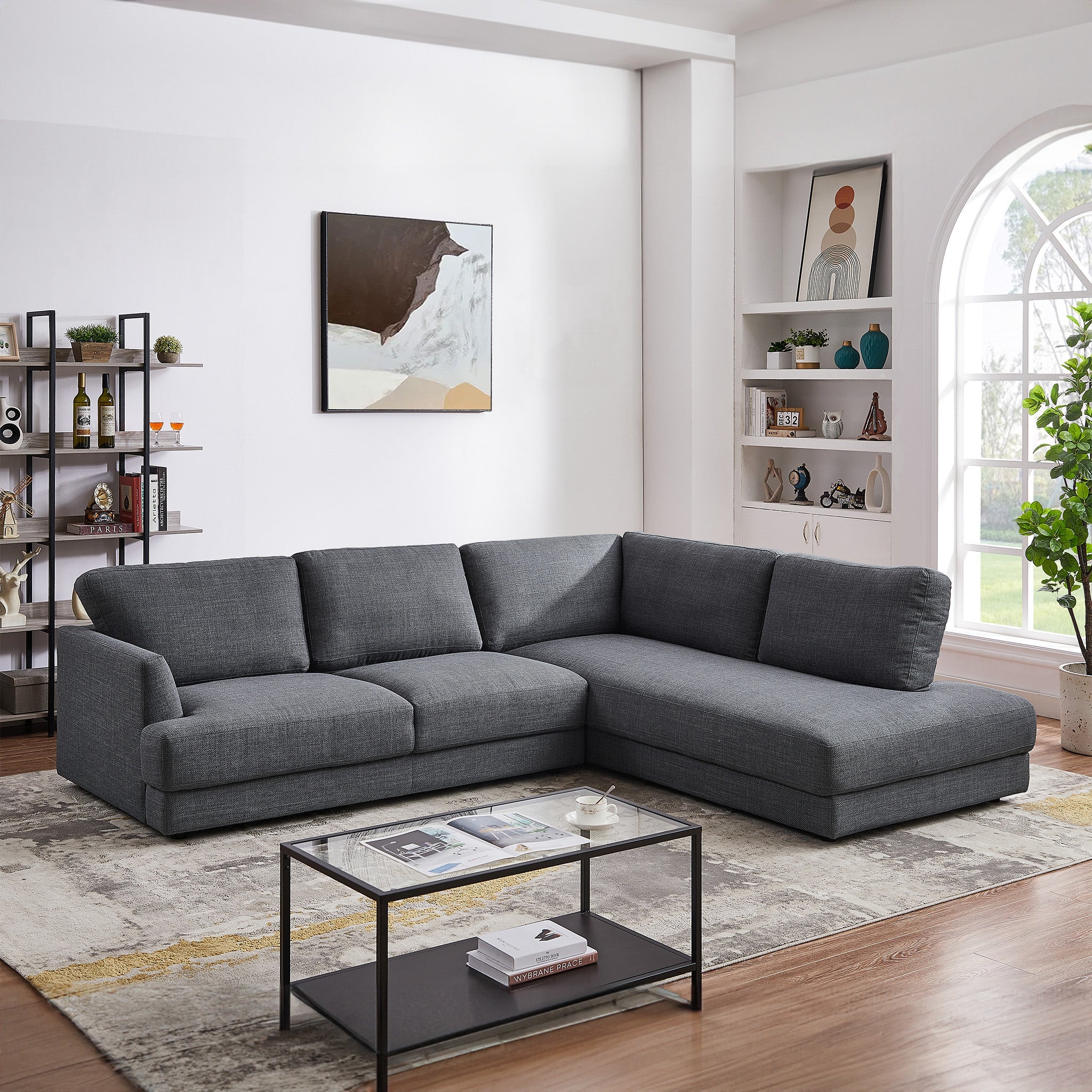 Glander  Cozy Sectional Sofa Right Facing - SEC02901204