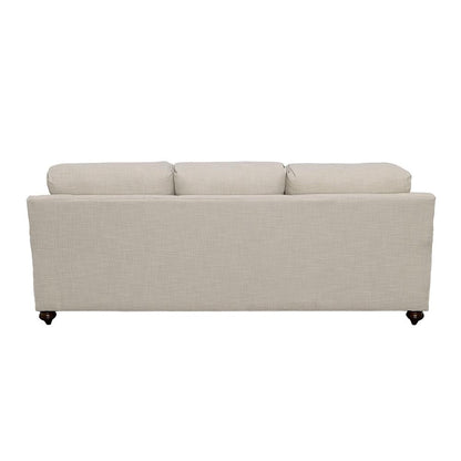 Glenn Light Gray Recessed Arms Sofa from Coaster - Luna Furniture