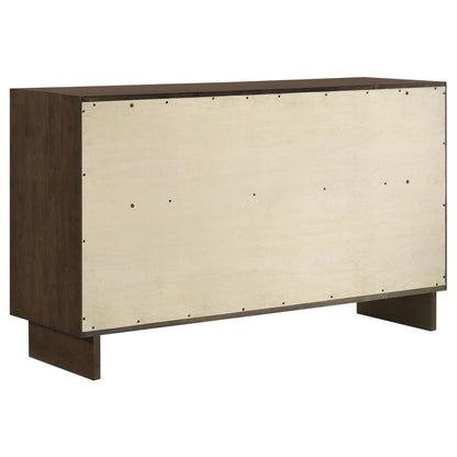 Glenwood 4-piece Eastern King Bedroom Set Warm Brown - 225011KE-S4