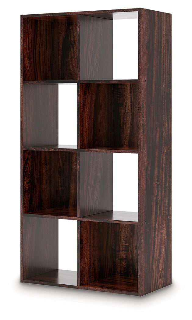 Glosmount Cherry/Light Brown Eight Cube Organizer - EA1055-4X2