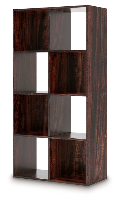 Glosmount Cherry/Light Brown Eight Cube Organizer - EA1055-4X2