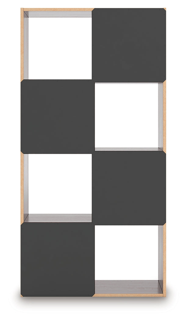 Glosmount Cherry/Light Brown Eight Cube Organizer - EA1055-4X2