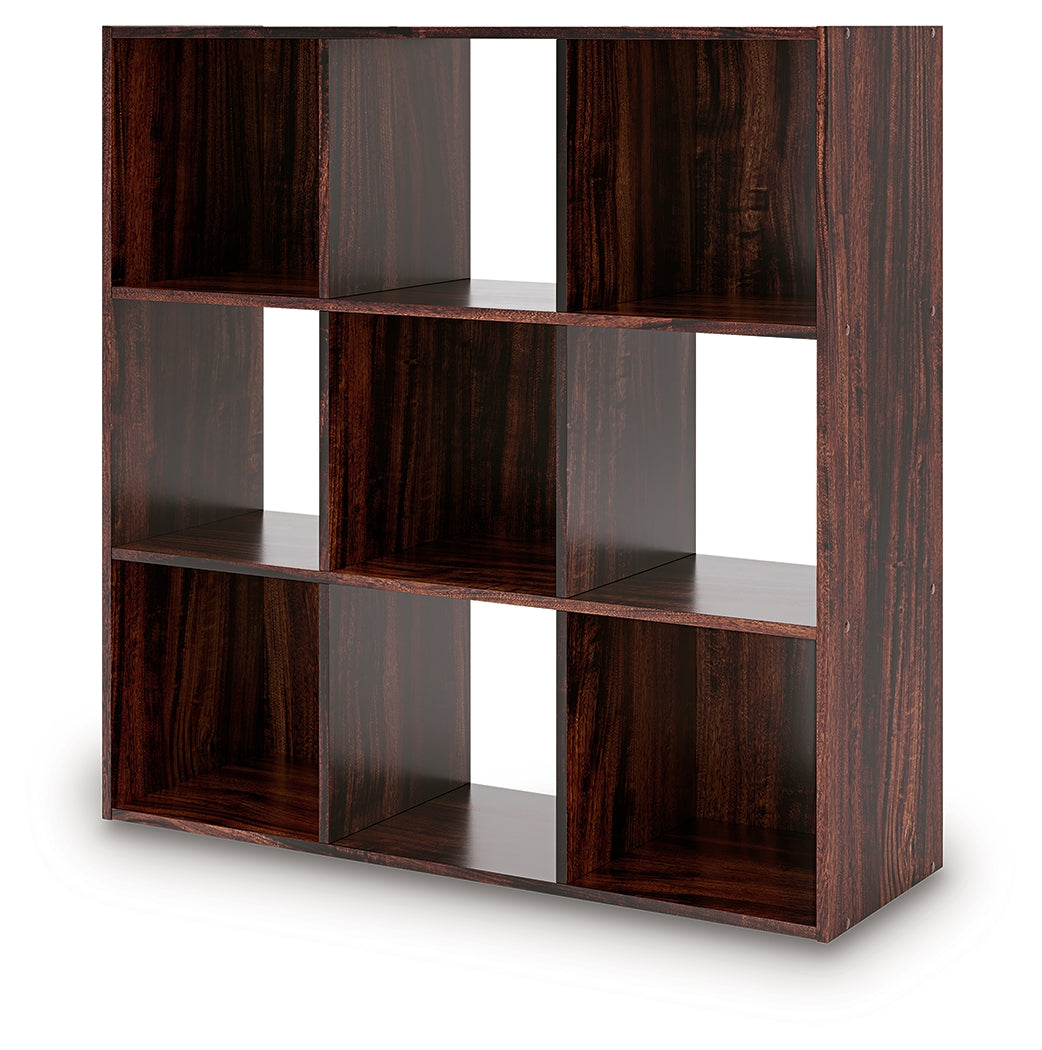Glosmount Cherry/Light Brown Nine Cube Organizer - EA1055-3X3