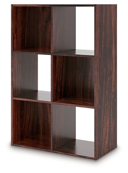 Glosmount Cherry/Light Brown Six Cube Organizer - EA1055-3X2