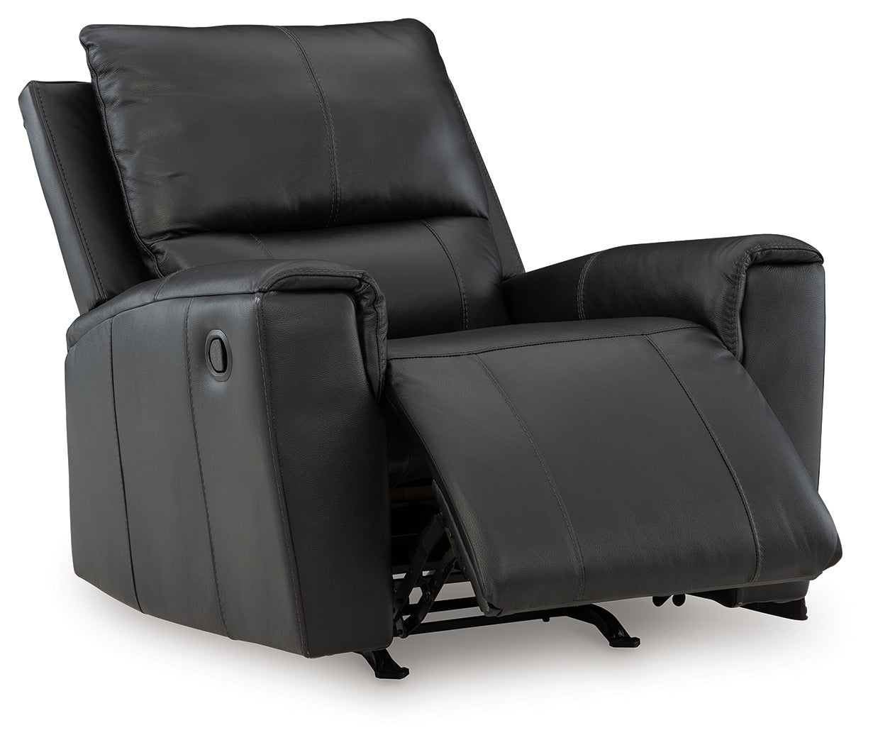 Glossmore Black Recliner - PCU1170025