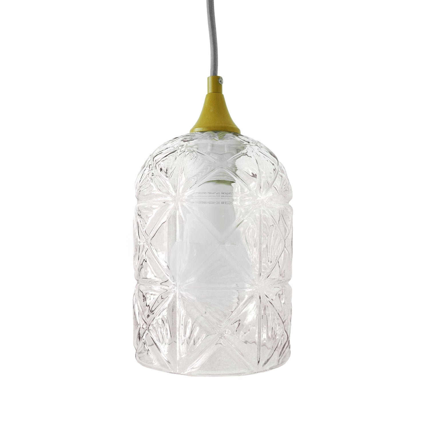 Glowline Pendant Lamp - Gold and Clear - PNL04102901