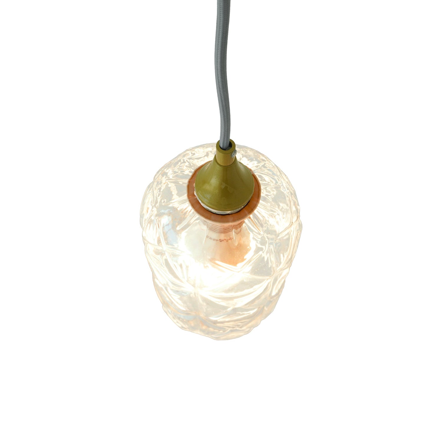Glowline Pendant Lamp - Gold and Clear - PNL04102901