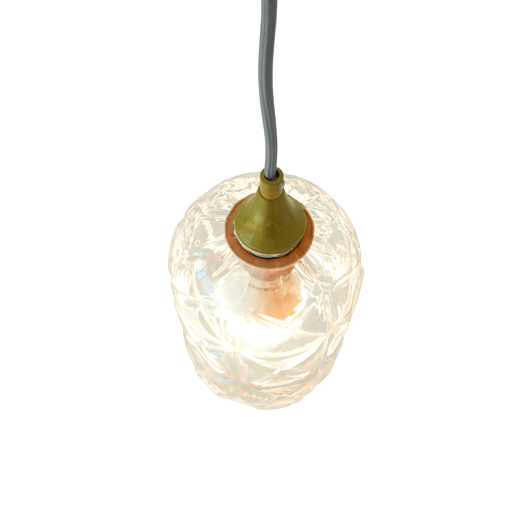 Glowline Pendant Lamp - Gold and Clear - PNL04102901