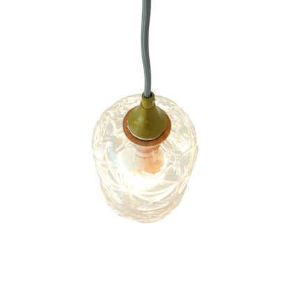 Glowline Pendant Lamp - Gold and Clear - PNL04102901