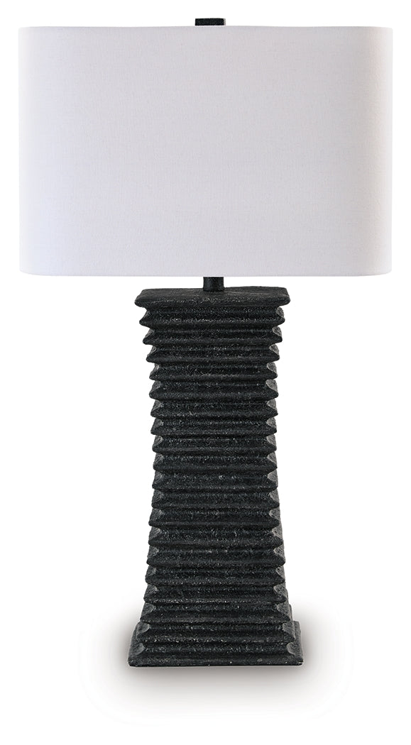 Golzar Black Table Lamp - L236094