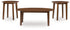 Gordonay Brown Table (Set of 3) - T155-13