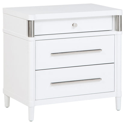 Gracemont 4-piece Eastern King Bedroom Set White - 225071KE-S4