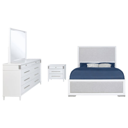 Gracemont 4-piece Queen Bedroom Set White - 225071Q-S4