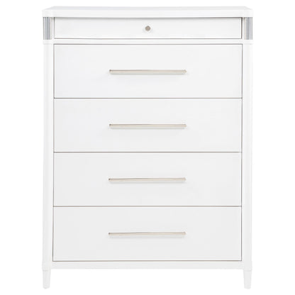 Gracemont 5-drawer Bedroom Chest of Drawers White - 225075