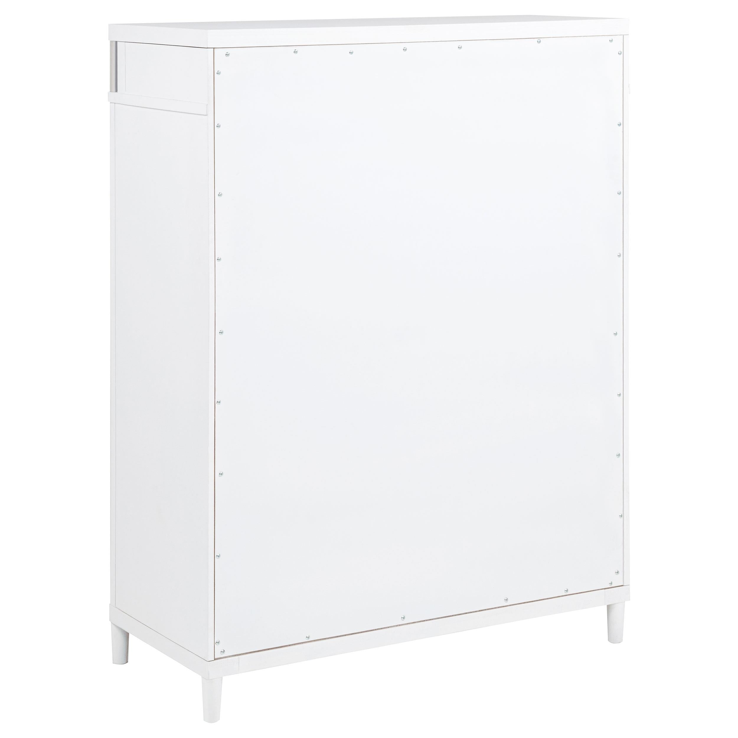 Gracemont 5-drawer Bedroom Chest of Drawers White - 225075