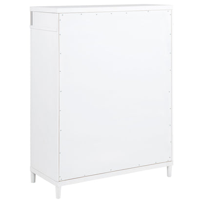 Gracemont 5-drawer Bedroom Chest of Drawers White - 225075