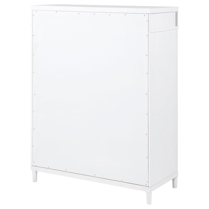Gracemont 5-drawer Bedroom Chest of Drawers White - 225075
