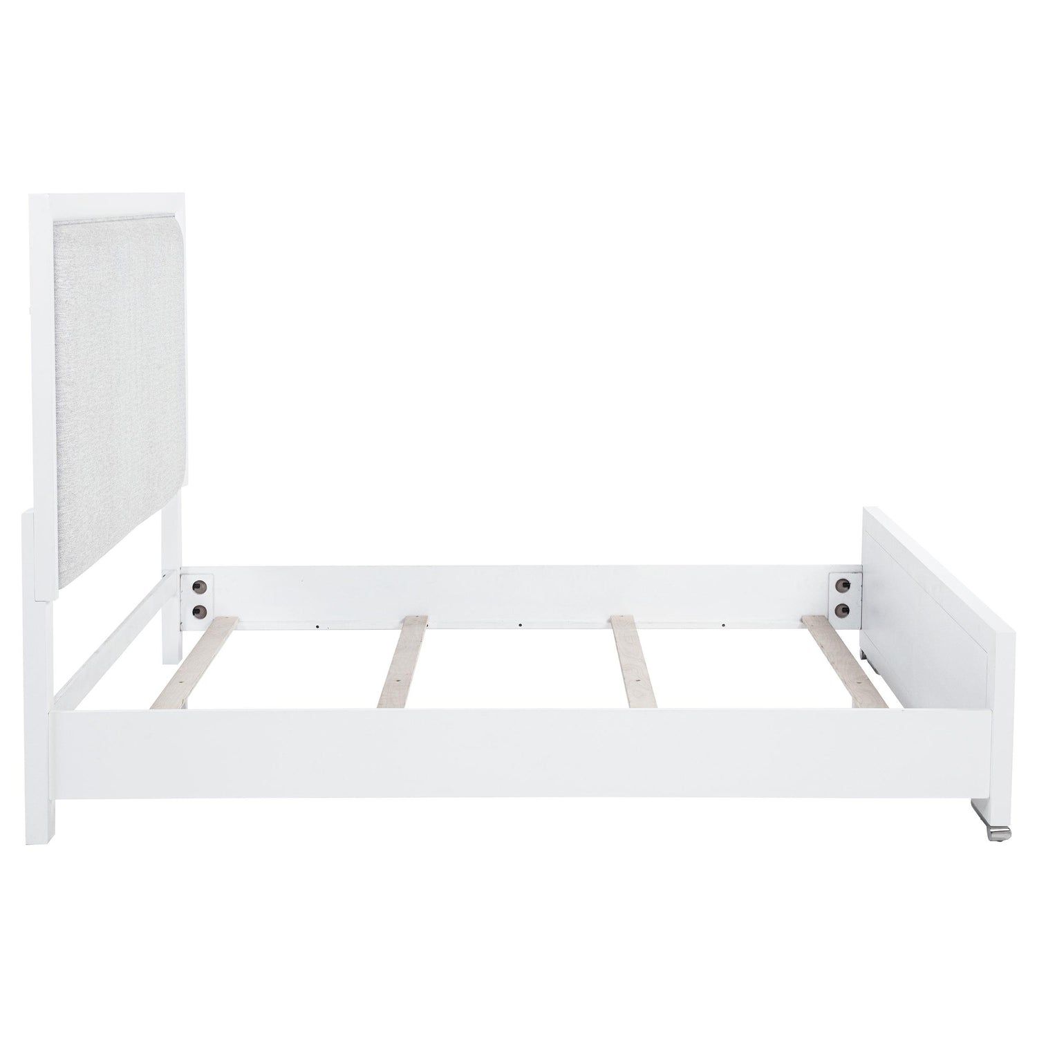 Gracemont 57-inch Queen Panel Bed Grey and White - 225071Q